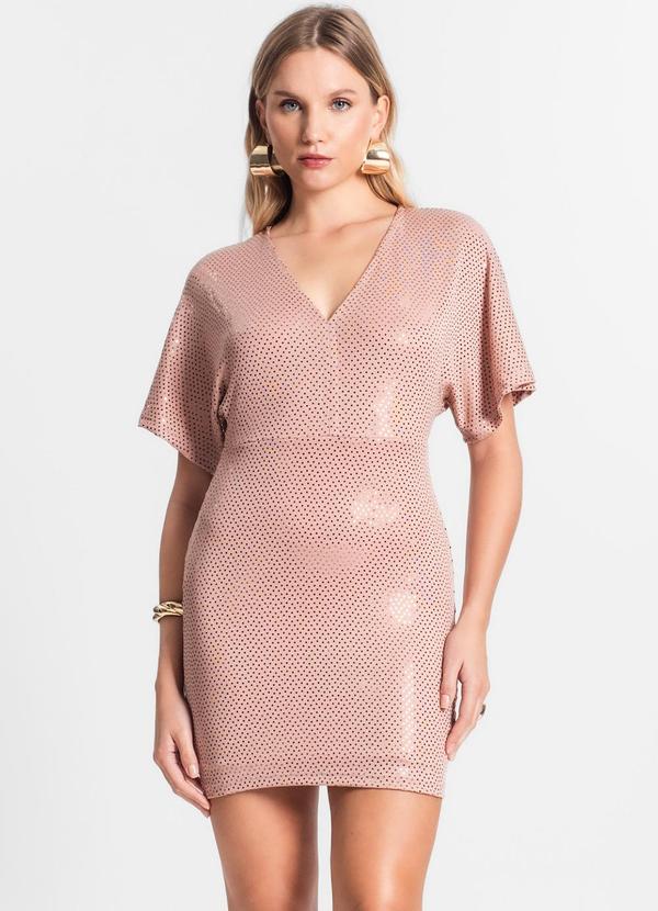 Endless - Vestido em Lantejoulas Rose Gold