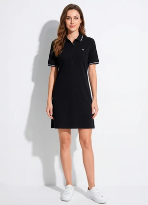 Colcci - Vestido em Malha Preto - COLCCI