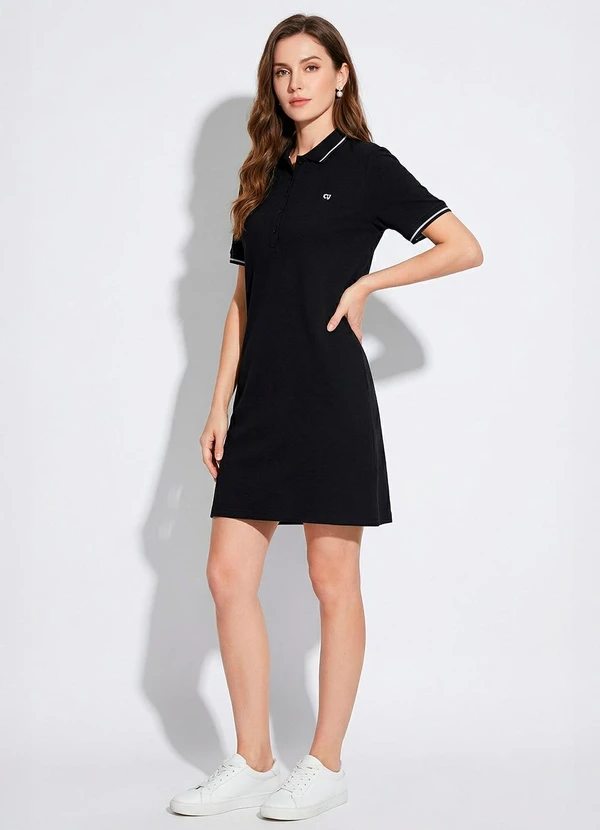 Colcci - Vestido em Malha Preto 3