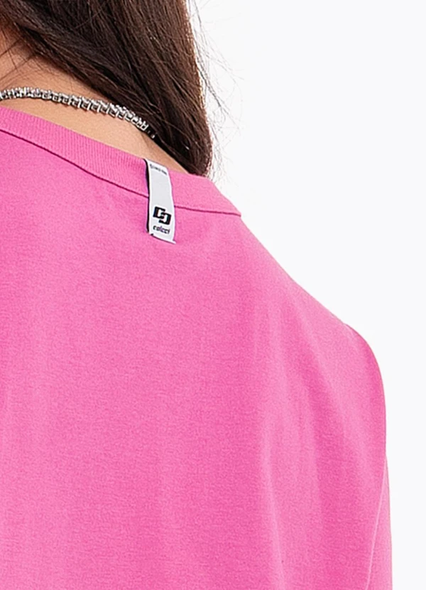 Colcci - Vestido em Malha Rosa 9