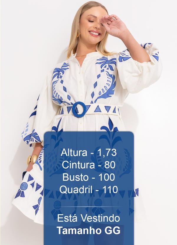 Farm - Vestido Encanto Tropical Off White 18