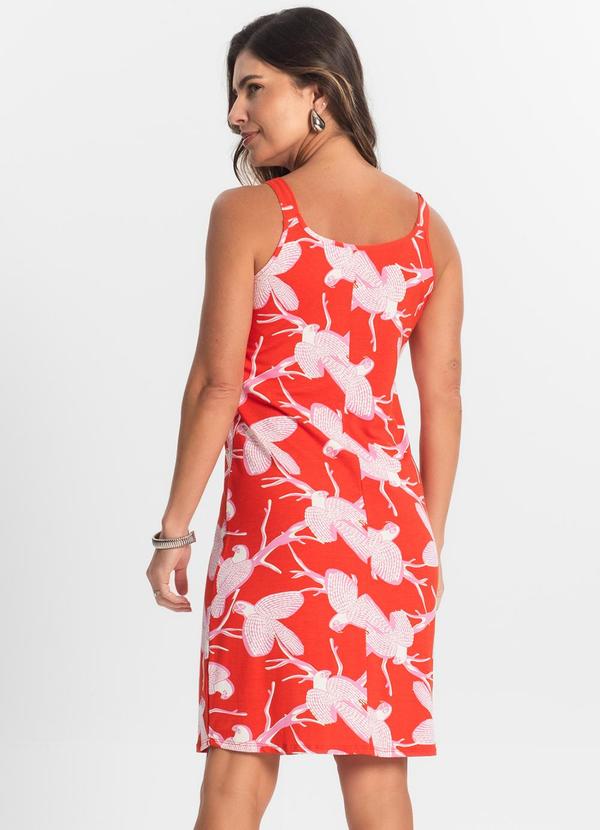 Select - Vestido Estampado Rosa 2