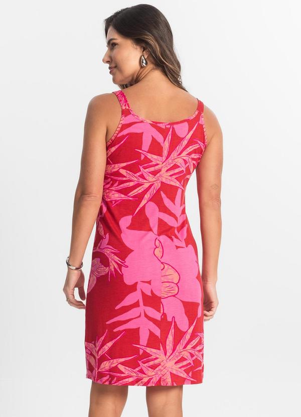 Select - Vestido Estampado Rosa 2