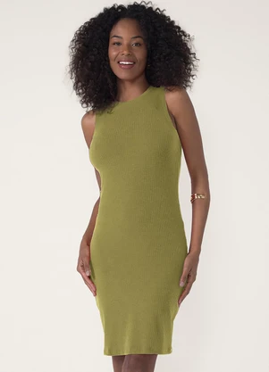 Marialicia - Vestido Feminino Adulto Verde - MARIALICIA