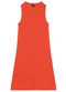 Essendi - Vestido Feminino Canelado Vermelho - variação: Vermelho