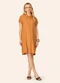 Endless - Vestido Feminino Chemise Amplo Liso Marrom - variação: Marrom