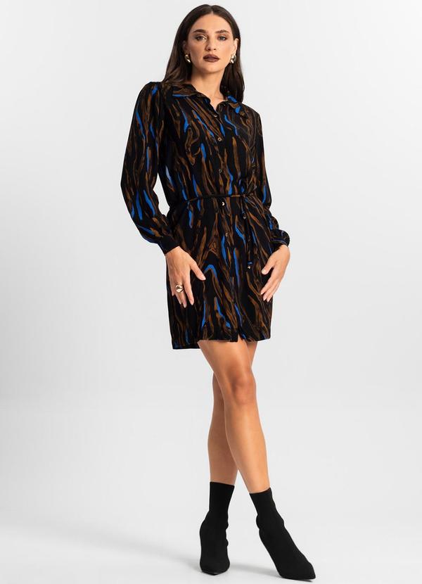 Endless - Vestido Feminino Chemise Endless Preto 3