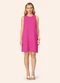 Endless - Vestido Feminino com Abertura nas Costas Verde - variação: Rosa