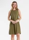 Endless - Vestido Feminino com Abertura nas Costas Verde - variação: Verde