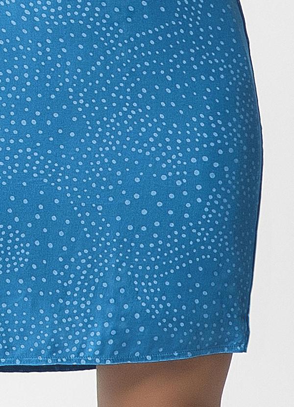 Habana - Vestido Feminino com Estampa Azul 5