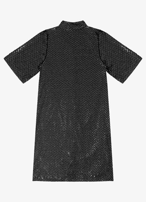 Endless - Vestido Feminino com Lantejoula Preto - ENDLESS