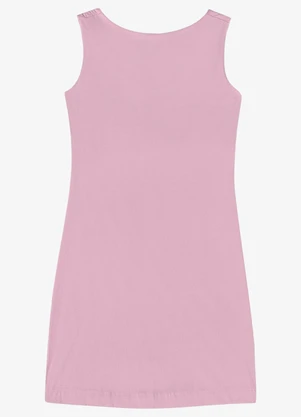 Veev - Vestido Feminino Curto Canelado Poliamida Roxo - VEEV