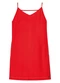 Marialícia - Vestido Feminino Curto Creponado Vermelho - variação: Vermelho