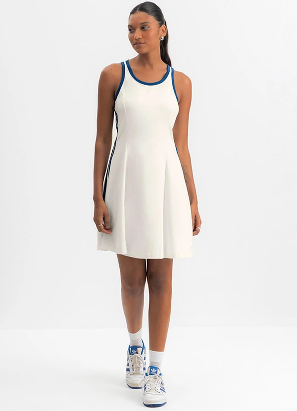 Essendi - Vestido Feminino Curto em Cotton Natural 3