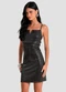 Dianna - Vestido Feminino Curto em Malha Lantejoula Unica - variação: Preto