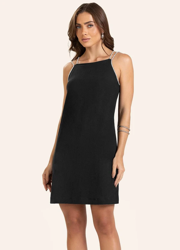 Endless - Vestido Feminino Curto Preto 4