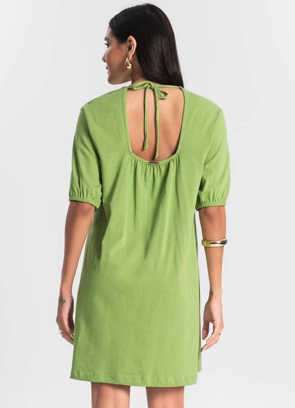 Rovitex - Vestido Feminino Curto Verde 2