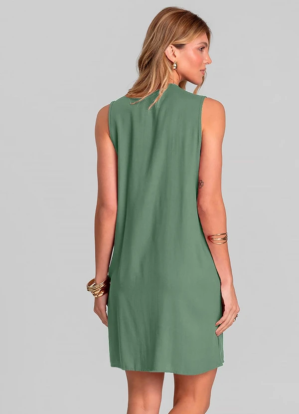 Dianna - Vestido Feminino Curto Verde 2