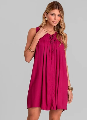 Dianna - Vestido Feminino Curto Vermelho - DIANNA