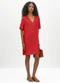 Essendi - Vestido Feminino em Alfaiataria Natural - variação: Vermelho