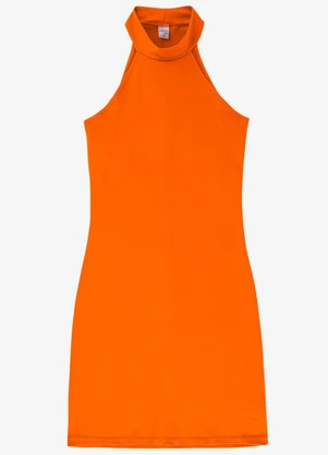 Vestido Feminino em Cotton Infinita Cor (Laranja) - INFINITA COR