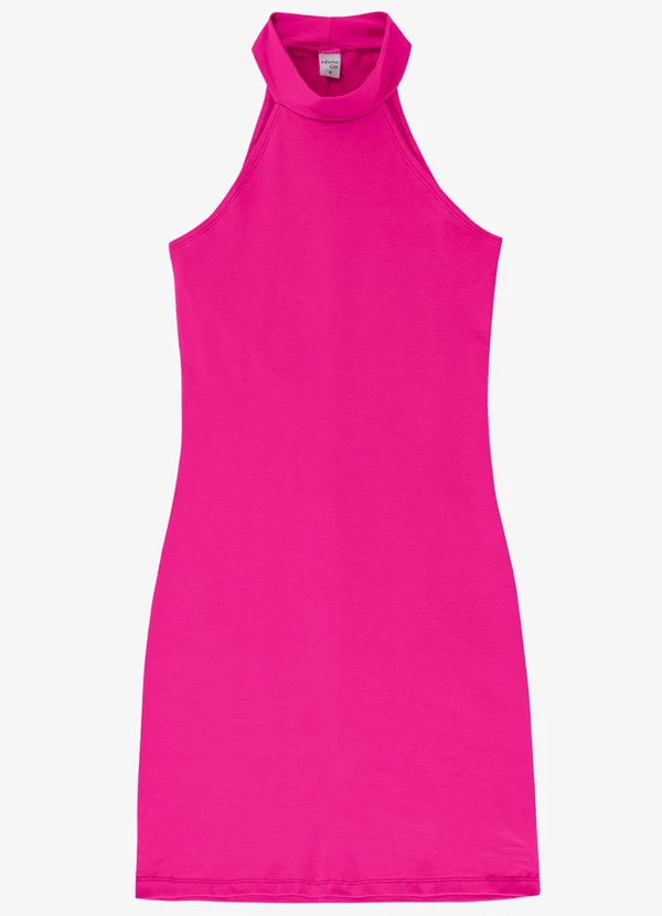 Infinita Cor - Vestido Feminino em Cotton Infinita Cor Rosa 1
