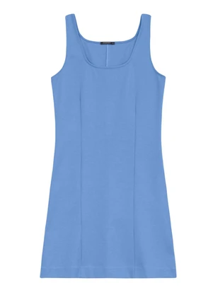 Essendi - Vestido Feminino em Malha Azul - ESSENDI