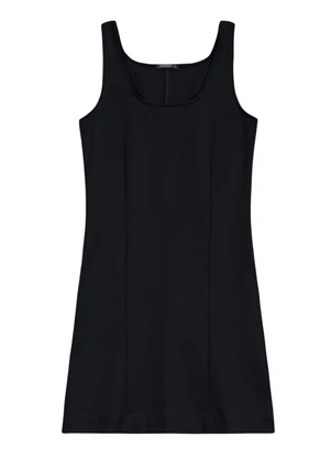 Essendi - Vestido Feminino em Malha Preto - ESSENDI