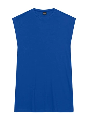 Essendi - Vestido Feminino em Ribana Azul - ESSENDI