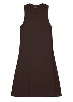 Essendi - Vestido Feminino em Ribana Marrom - ESSENDI