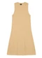 Essendi - Vestido Feminino em Ribana Marrom - variação: Natural
