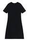 Essendi - Vestido Feminino em Ribana Marrom - variação: Preto