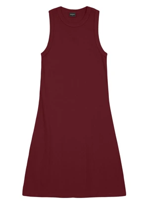 Essendi - Vestido Feminino em Ribana Bordo - ESSENDI