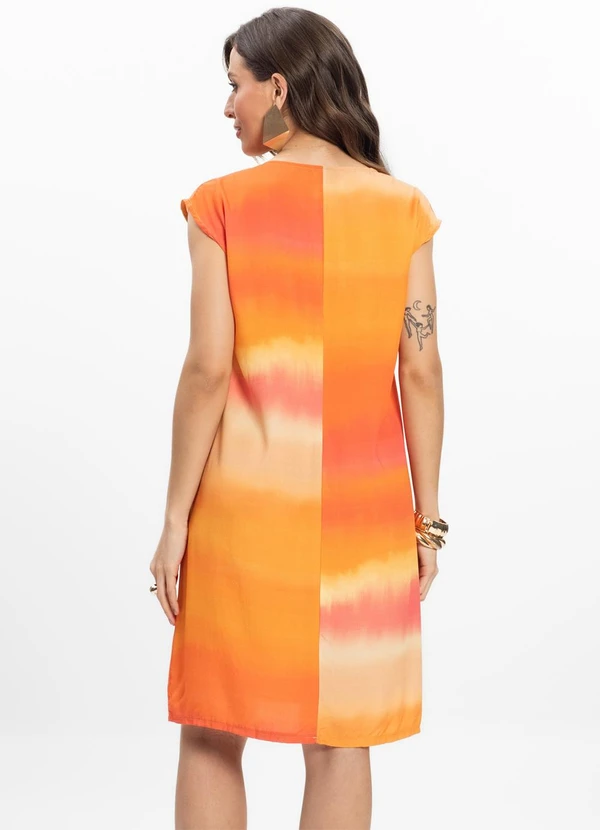 Select - Vestido Feminino em Tecido Amarelo 2