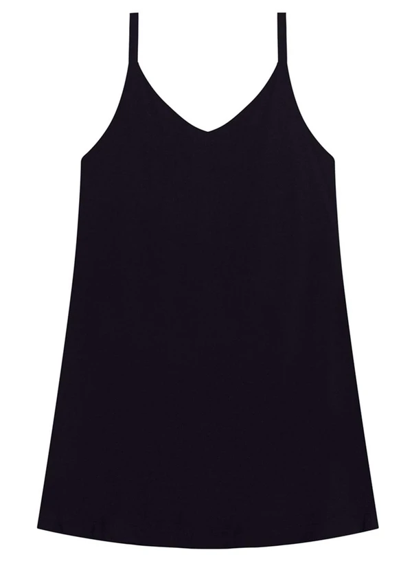 Essendi - Vestido Feminino em Tecido Creponado Preto 3