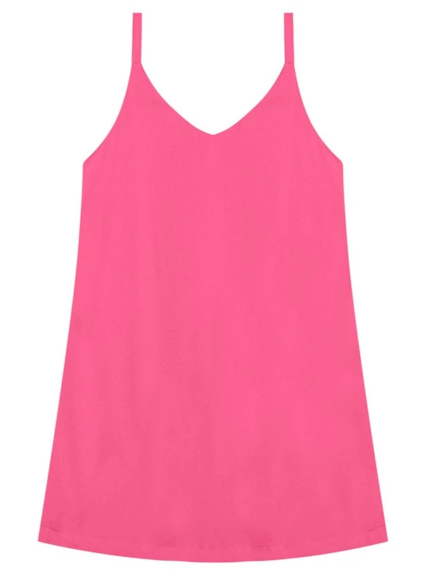 Essendi - Vestido Feminino em Tecido Creponado Rosa 3
