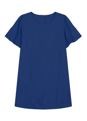 Essendi - Vestido Feminino em Viscose Azul - ESSENDI