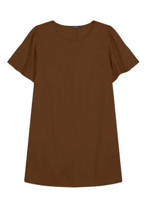 Essendi - Vestido Feminino em Viscose Marrom - ESSENDI