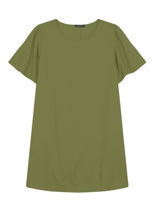 Essendi - Vestido Feminino em Viscose Verde - ESSENDI