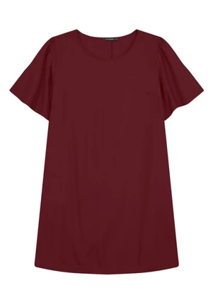 Essendi - Vestido Feminino em Viscose Vermelho - ESSENDI