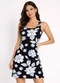 Infinita Cor - Vestido Feminino em Viscotorcion Marrom - variação: Preto