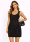 Infinita Cor - Vestido Feminino em Viscotorcion Marrom - variação: Preto