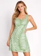 Infinita Cor - Vestido Feminino em Viscotorcion Marrom - variação: Verde