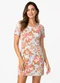 Select - Vestido Feminino Estampado Azul - variação: Azul