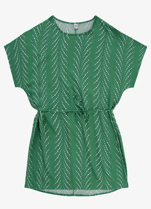 Vestido Feminino Estampado Infinita Cor (Verde) - INFINITA COR