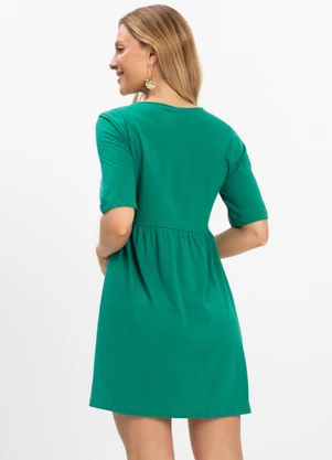Select - Vestido Feminino Liso Verde - SELECT