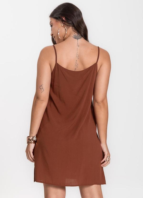 Select - Vestido Feminino Marrom 2
