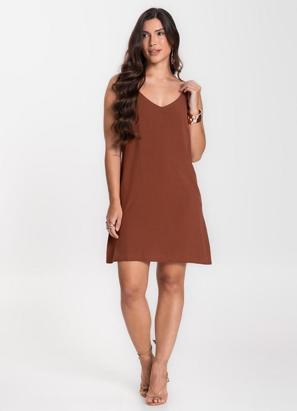Select - Vestido Feminino Marrom 3