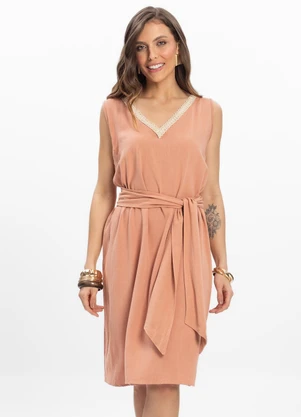 Endless - Vestido Feminino Marrom - ENDLESS