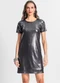 Endless - Vestido Feminino Metalizado Cinza - variação: Cinza
